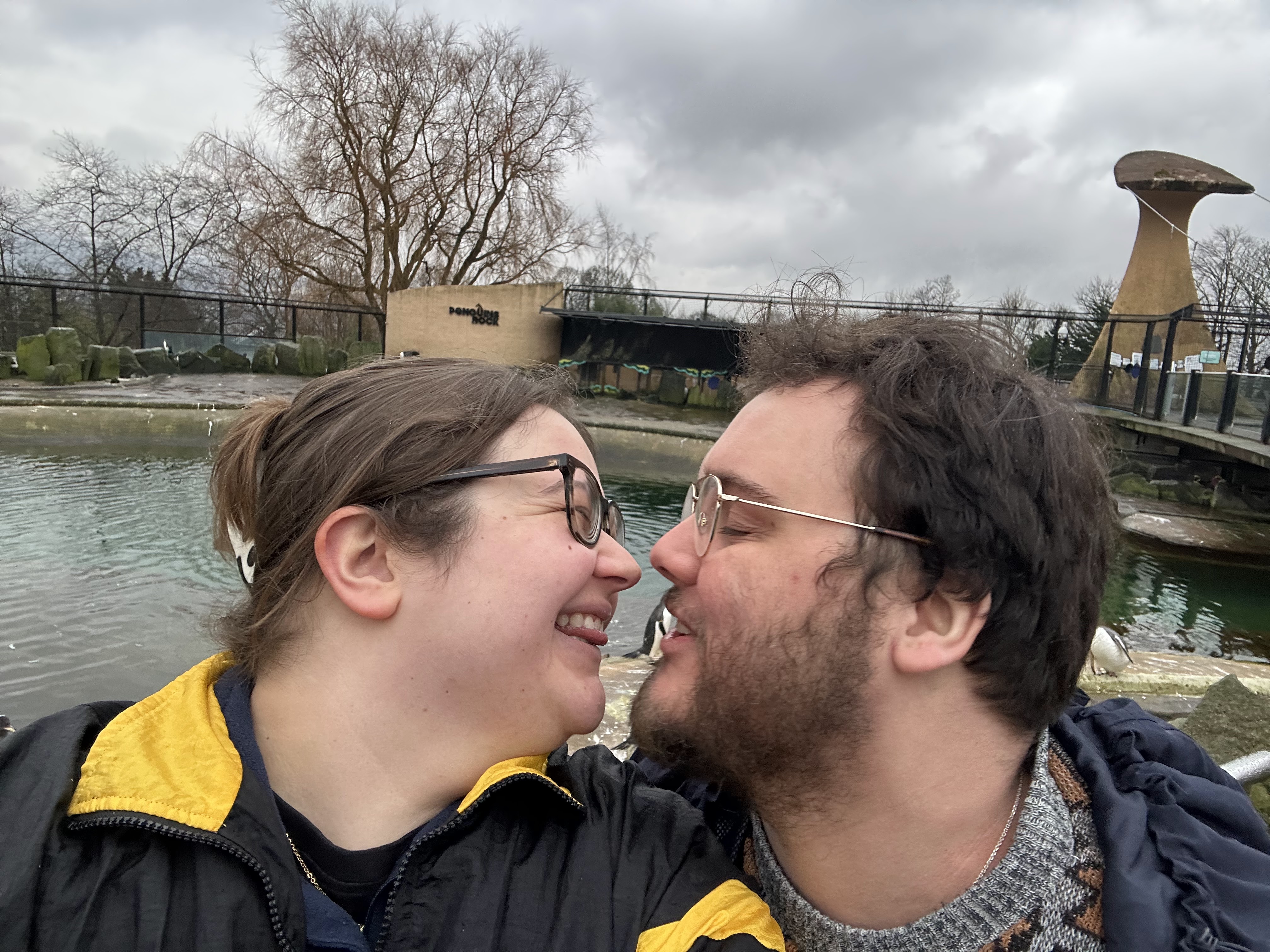A beautiful moment together
